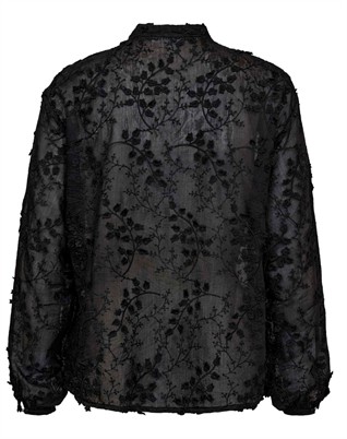 Isak CC Emroidery Skjorte - Black